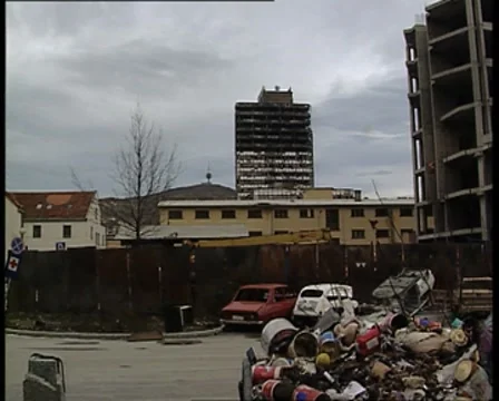 Sarajevo at war 2 動画素材 8766740
