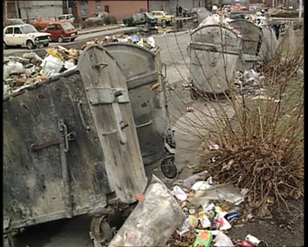 Sarajevo at war Stock Footage