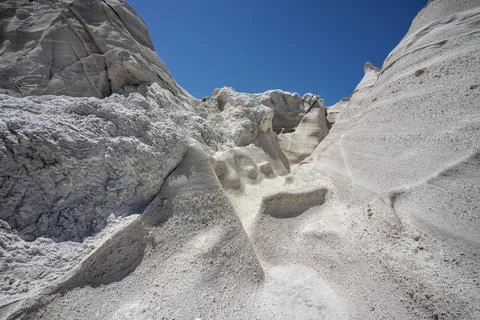 Sarakiniko Rocks Foto stock