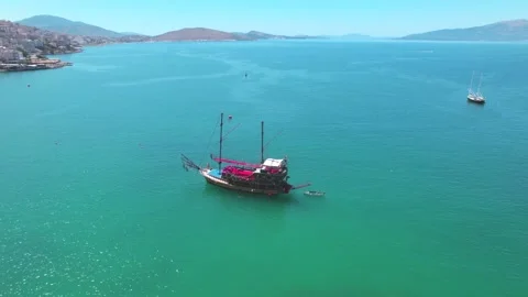 Saranda - Albania Stock Footage 239759431