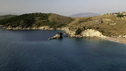 Saranda beaches 2 Stock Footage 284570396