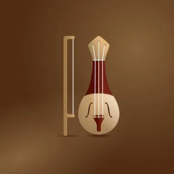 Sarangi Stock Illustration
