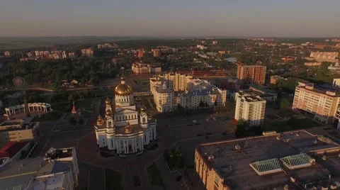 SARANSK aerial view Video stock 52462945