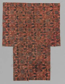 Sarasa with Gilded Floral Pattern first half of the 18th century India for .. 스톡 사진