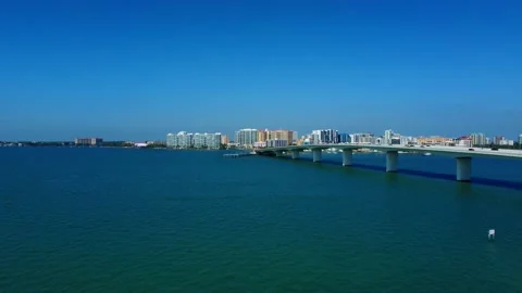 Sarasota Brig From The Sky Stock Footage 153117415