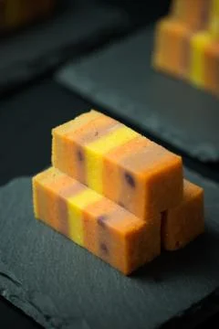 Sarawak layer cake Stock Photos