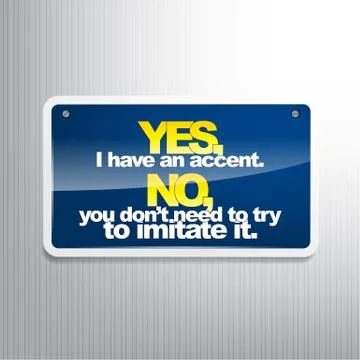 Sarcastic background Stock Illustration