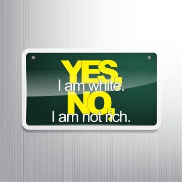 Sarcastic background Stock Illustration