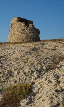 S'Archittu's Tower Stock Photos