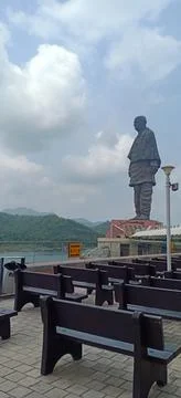 Sardar Patel statue. Statute of unity. Tallest statute in the world. Stock Photos