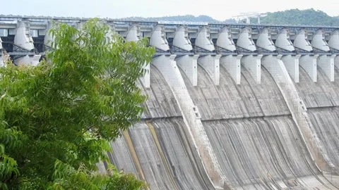 Sardar Sarovar Dam 스톡 동영상 287221730