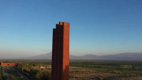 Sardarapat bell tower 8 Stock-Footage 331597929