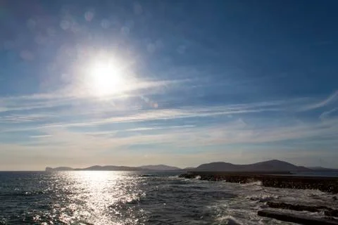Sardinia - Alghero Foto stock