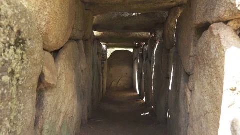 Sardinia, Megalithic Grave of S'Ena e Thomes Video stock 81555296