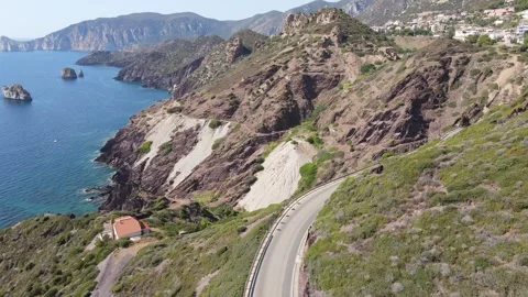 Sardinia, Mountain Roads 5 Stock Footage 294835767