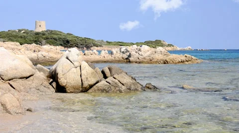 Sardinia, seascape Stock Footage 34254197