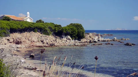Sardinia. Seascape. Vídeo Stock 34277217