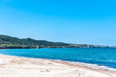 Sardinian beach in spring Stock Photos