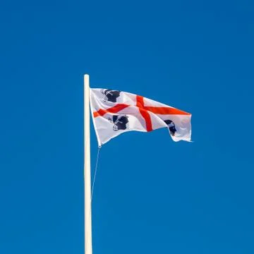 Sardinian flag Stock Photos