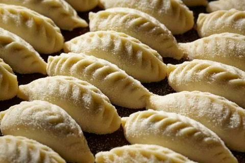 Sardinian ravioli Stock Photos