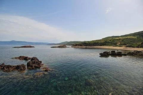 Sardinian sea Stock Photos