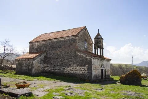 Saro St. Saba Monastery in Samtskhe-Javakheti, Georgia Stockfoto's