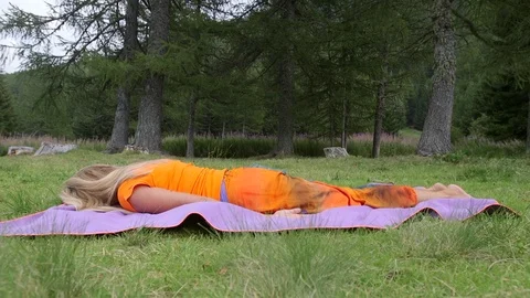 Sarpasana Stock Footage 125587106