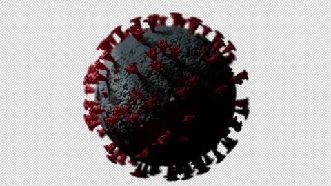 Sars-CoV-19 Spike Protein Stock Footage 145694483