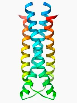 SARS virus surface protein molecule Stock Illustration