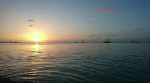 Sarteneja Sunset Timelapse Vidéo 61797902