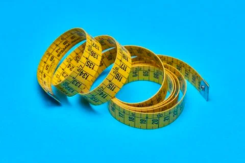 Sartorial meter yellow Stock Photos