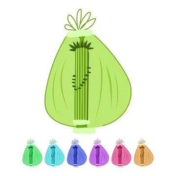 Sasando traditional indonesian string instrument music culture graphic Stock Illustration