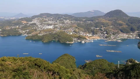 Sasebo, Japan Stockbeeldmateriaal 105529087