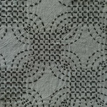 Sashiko Inspired Textile Pattern. Stock Photos