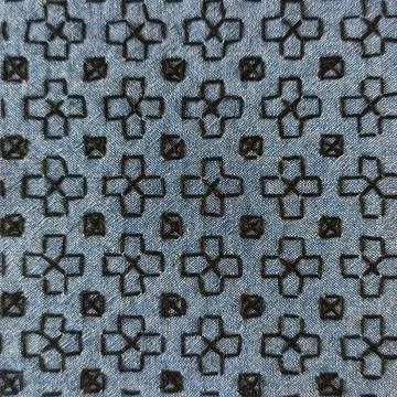 Sashiko Stitchwork Textile Texture.  Stock Photos