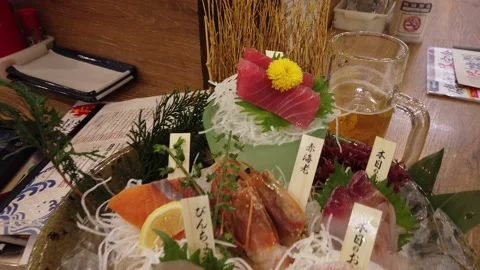 Sashimi Video stock 130203490