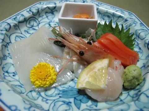 Sashimi set Stock Photos
