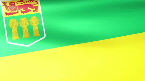 Saskatchewan Flag Waving Stock Footage 239416311