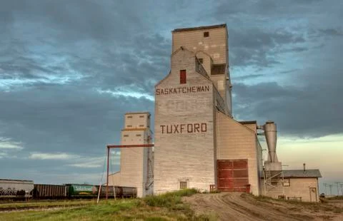 Saskatchewan Grain Elevator Stock Photos