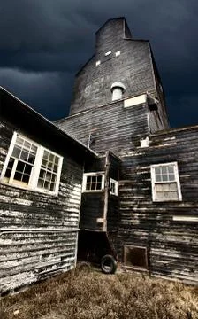 Saskatchewan Grain Elevator Stock Photos