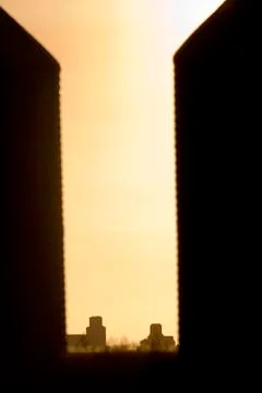 Saskatchewan Grain Elevators Stock Photos