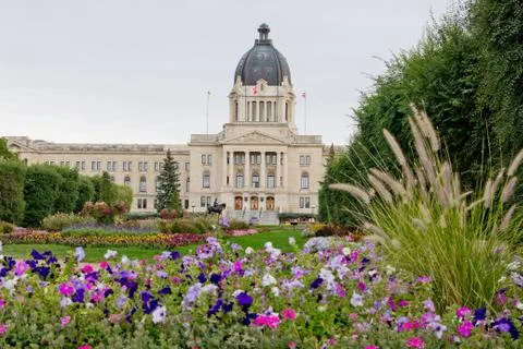 Saskatchewan Legislative Building Foto stock
