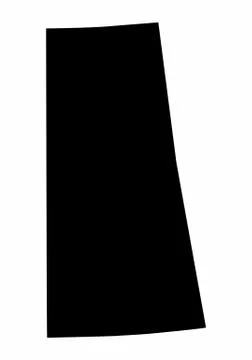 Saskatchewan province dark silhouette map Stock Illustration
