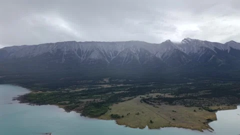 Saskatchewan River Push through Alberta Landscape 스톡 동영상 344772538