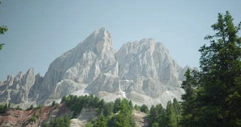Sass de Putia mountain in the Dolomites, Italy Stockbeeldmateriaal 251650065