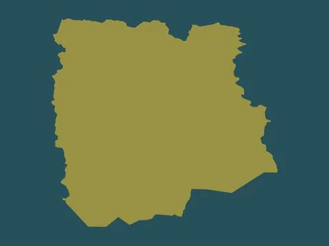 Sassandra-Marahoue, Cote d'Ivoire. Solid color shape Stock Illustration