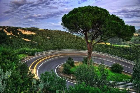 Sassari Sunset Stock Photos