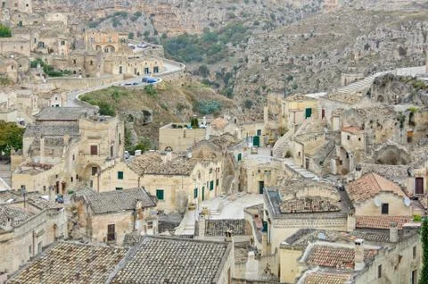 Sassi di Matera Stock Photos