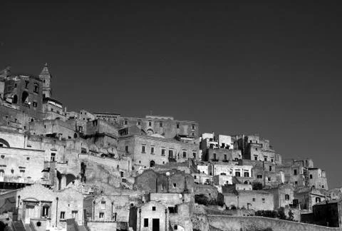 Sassi di Matera Stock Photos