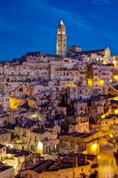 Sassi of Matera-2 Stock Photos